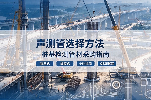 乌恰声测管选型标准