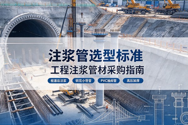 乌恰注浆管选型标准