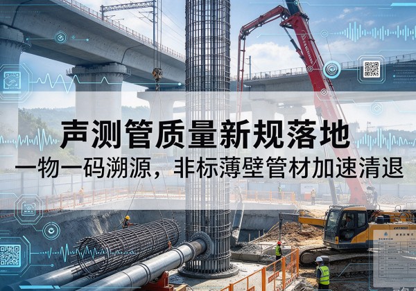 乌恰声测管质量新规落地，一物一码溯源，非标薄壁管材加速清退