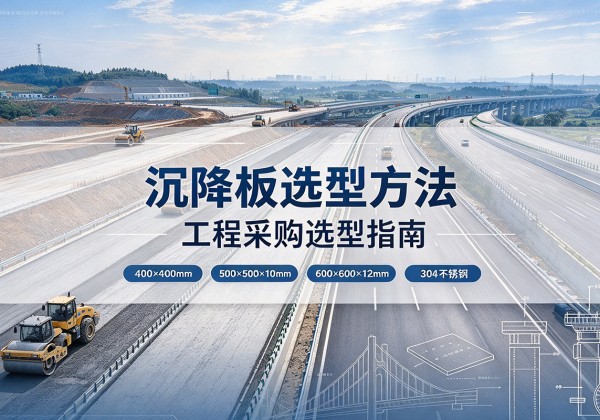乌恰沉降板选择方法