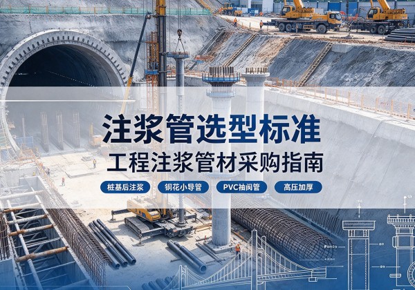 乌恰注浆管选型标准